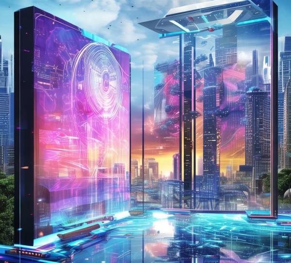 从未来科技到智能未来,设计与广告图的创新之路 从未来科技到智能未来,设计与广告图的创新之路